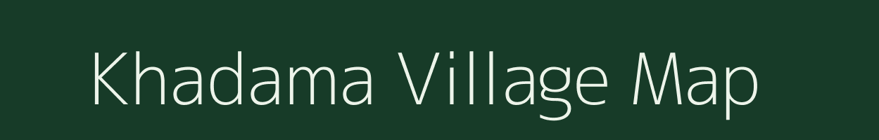 Khadama village map in Chhattisgarh