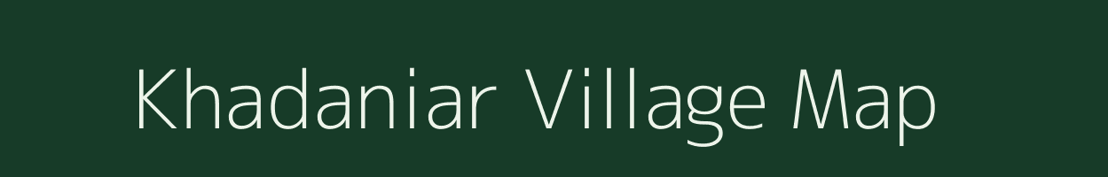 Khadaniar village map in Jammu & Kashmir