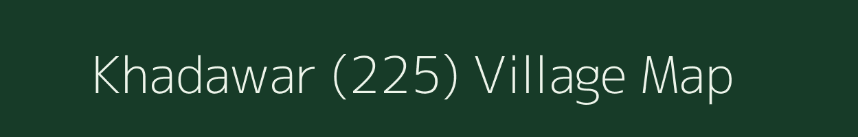 Khadawar (225) village map in Punjab