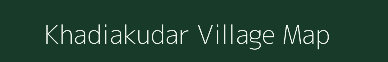 Khadiakudar village map in Odisha