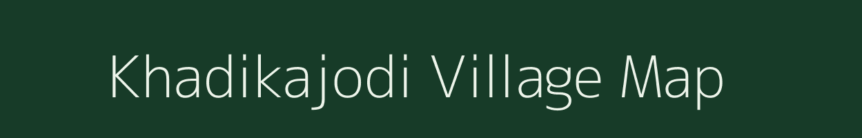 Khadikajodi village map in Odisha