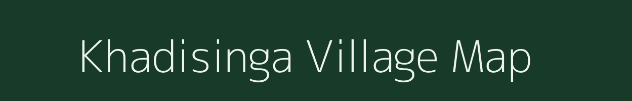 Khadisinga village map in Odisha
