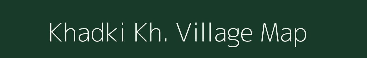 Khadki Kh. village map in Maharashtra