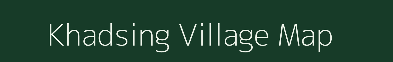 Khadsing village map in Maharashtra