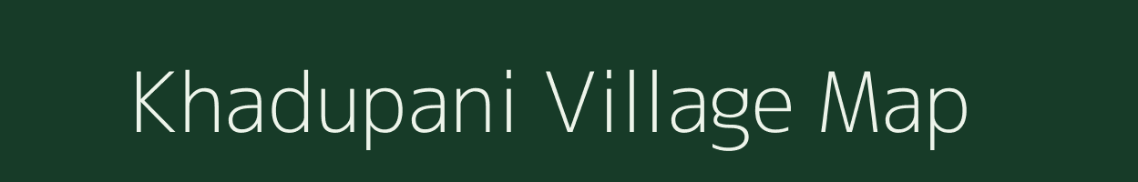 Khadupani village map in Odisha