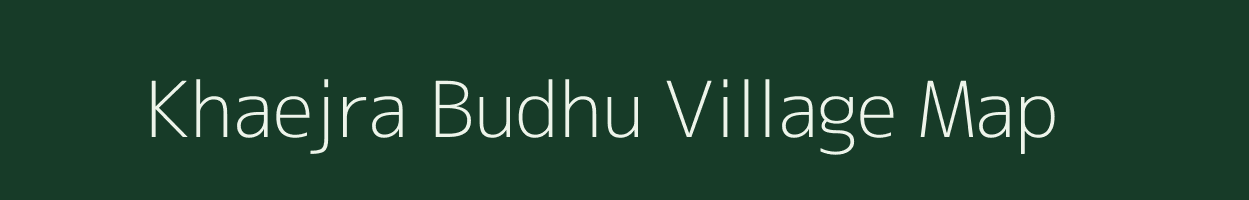 Khaejra Budhu village map in Madhya Pradesh
