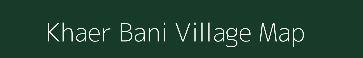 Khaer Bani village map in West Bengal