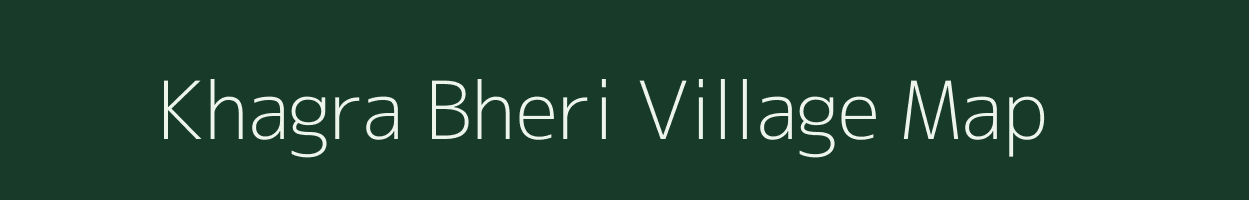 Khagra Bheri village map in West Bengal