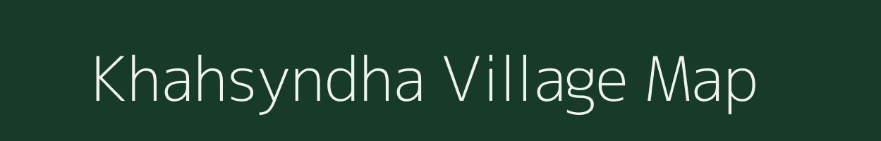 Khahsyndha village map in Meghalaya