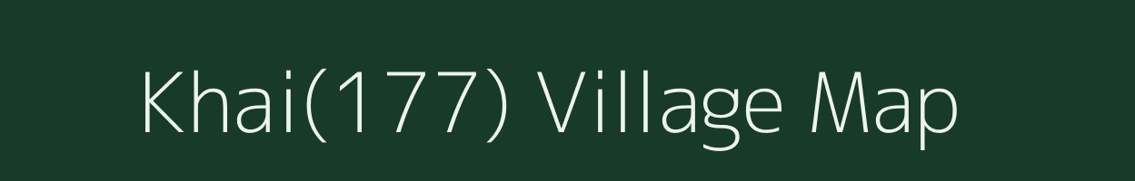 Khai(177) village map in Haryana