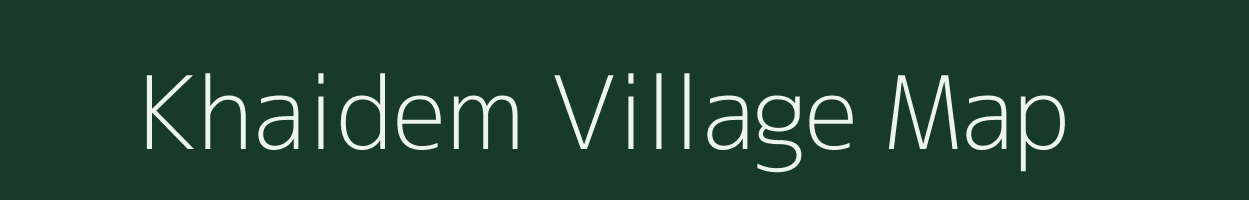 Khaidem village map in Manipur