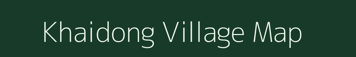 Khaidong village map in Meghalaya