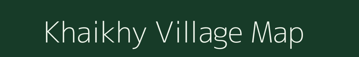 Khaikhy village map in Mizoram