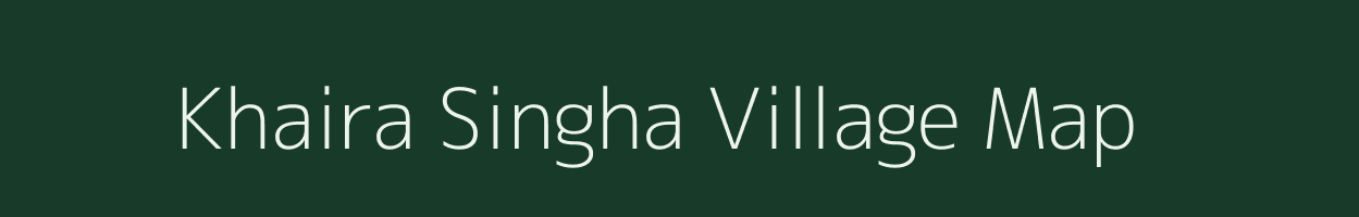 Khaira Singha village map in Jharkhand