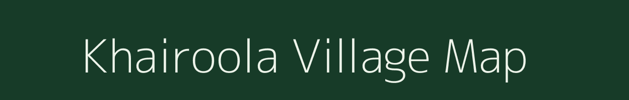 Khairoola village map in Rajasthan