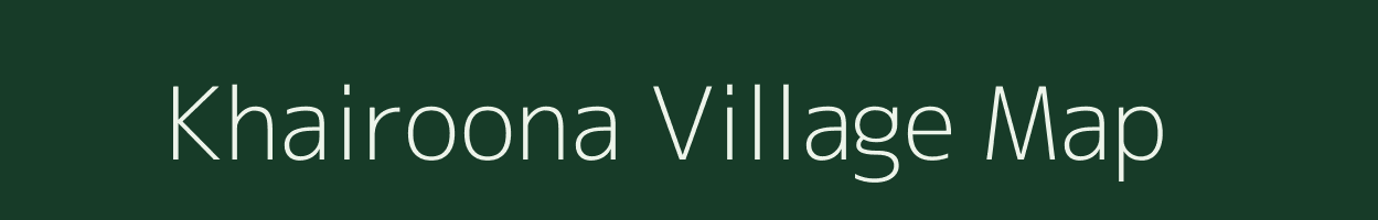 Khairoona village map in Rajasthan