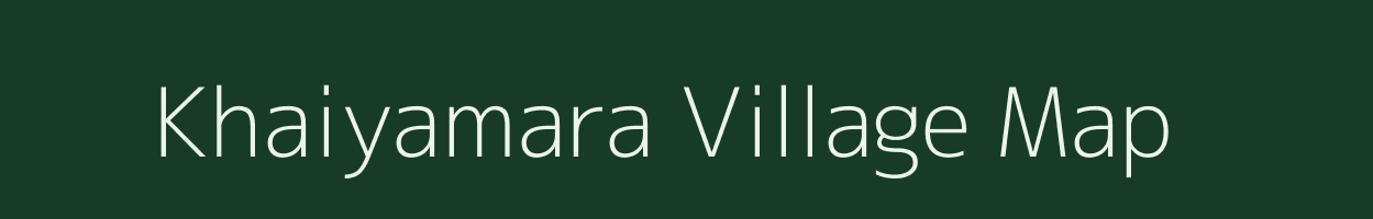 Khaiyamara village map in West Bengal