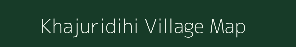 Khajuridihi village map in Odisha
