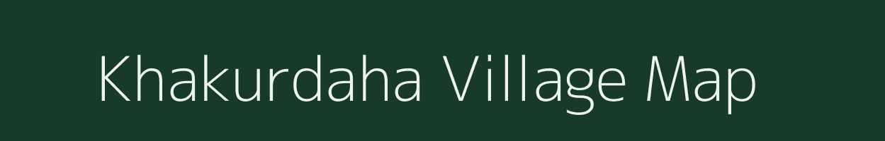 Khakurdaha village map in West Bengal