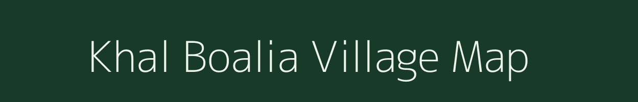 Khal Boalia village map in West Bengal