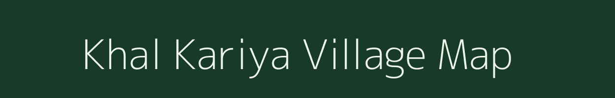 Khal Kariya village map in Uttarakhand