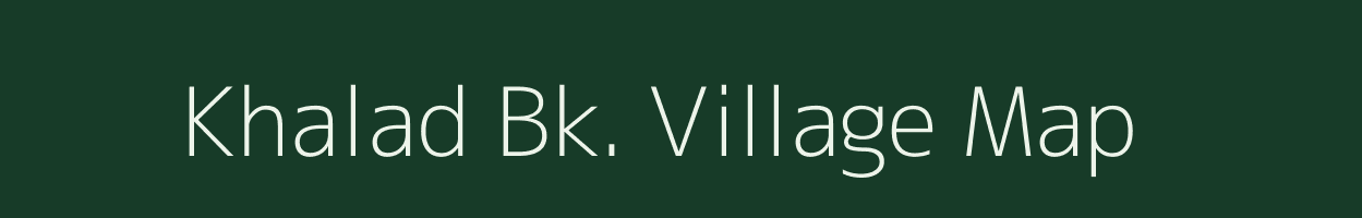 Khalad Bk. village map in Maharashtra