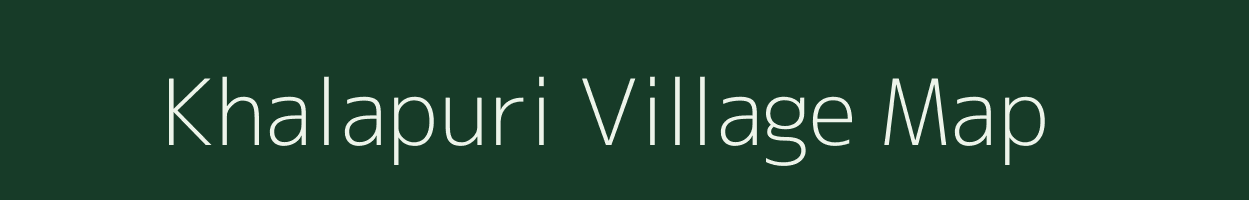 Khalapuri village map in Maharashtra