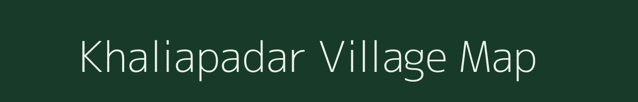 Khaliapadar village map in Odisha