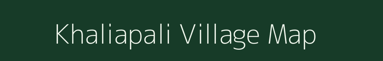 Khaliapali village map in Odisha