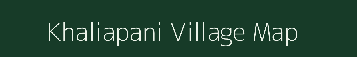 Khaliapani village map in Odisha