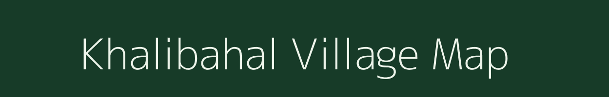 Khalibahal village map in Odisha