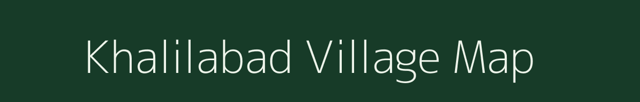 Khalilabad village map in West Bengal