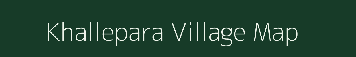 Khallepara village map in Odisha