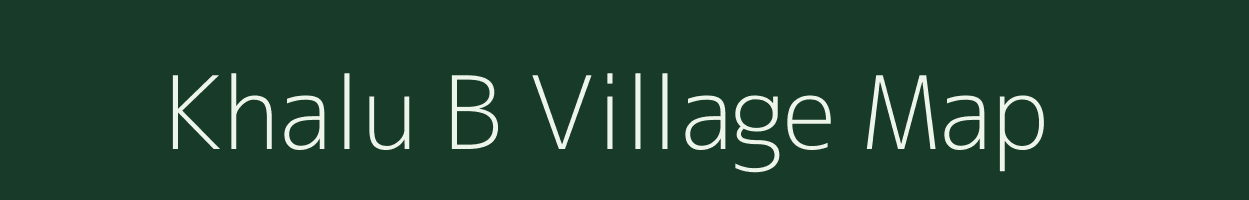 Khalu B village map in Meghalaya