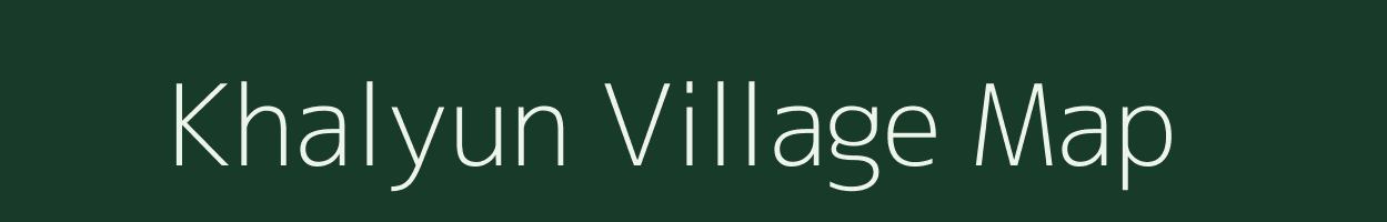 Khalyun village map in Uttarakhand