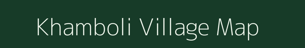 Khamboli village map in Maharashtra