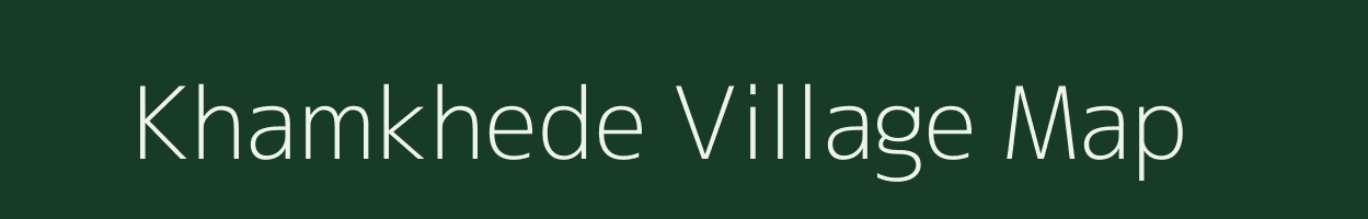 Khamkhede village map in Maharashtra