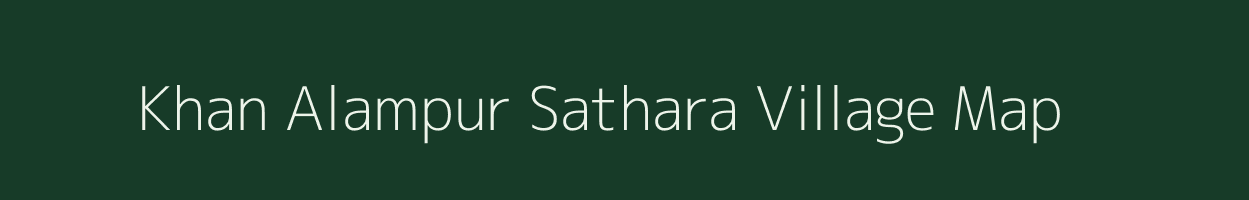 Khan Alampur Sathara village map in Uttar Pradesh