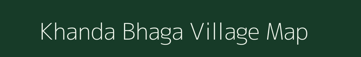 Khanda Bhaga village map in Rajasthan