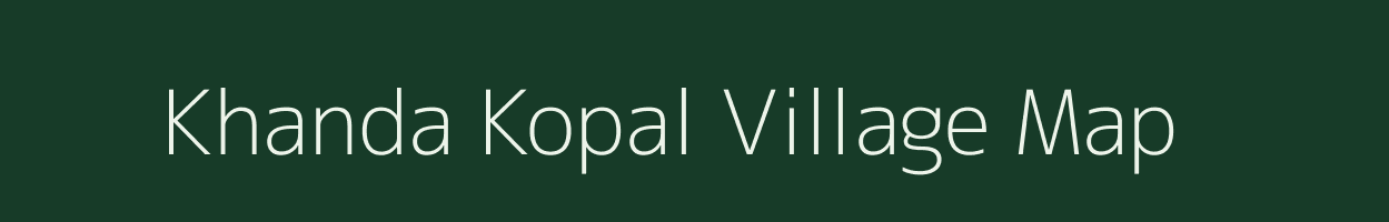 Khanda Kopal village map in Odisha