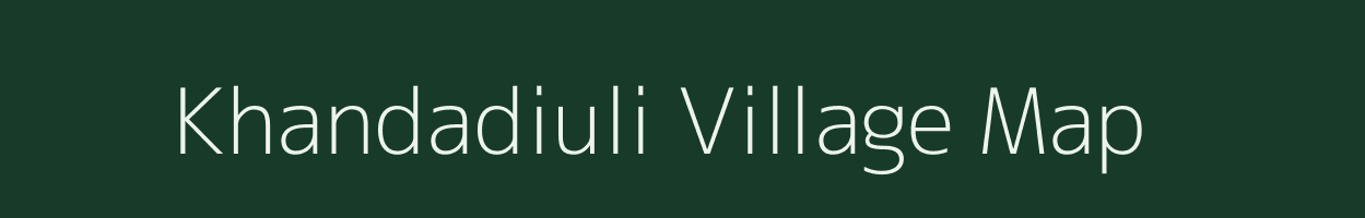 Khandadiuli village map in Odisha