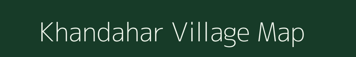Khandahar village map in Odisha