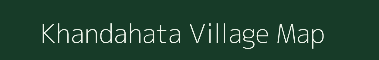 Khandahata village map in Odisha