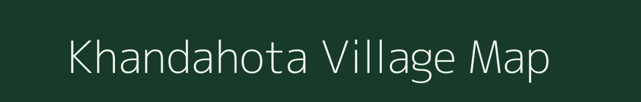 Khandahota village map in Odisha