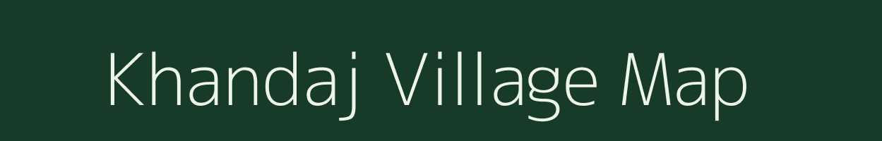 Khandaj village map in Maharashtra