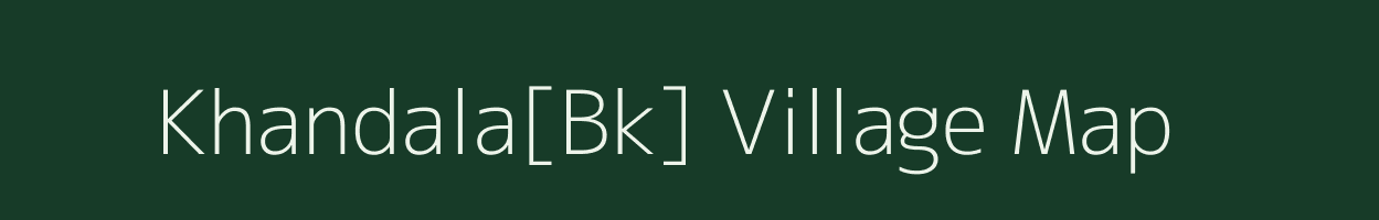 Khandala[Bk] village map in Maharashtra