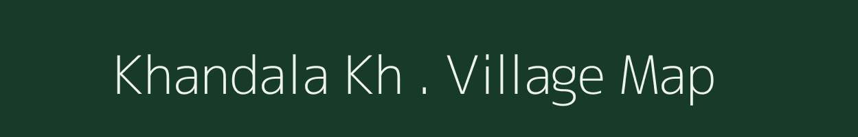 Khandala Kh . village map in Maharashtra