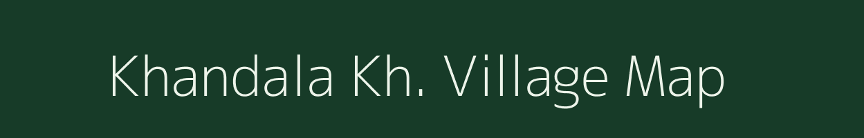 Khandala Kh. village map in Maharashtra