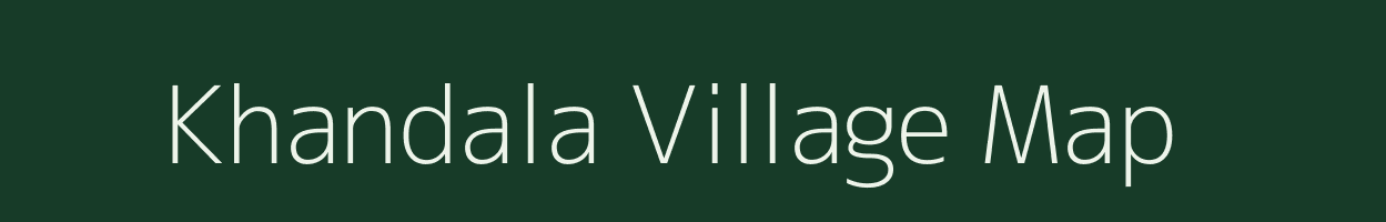 Khandala village map in Maharashtra