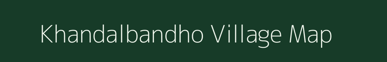 Khandalbandho village map in Odisha
